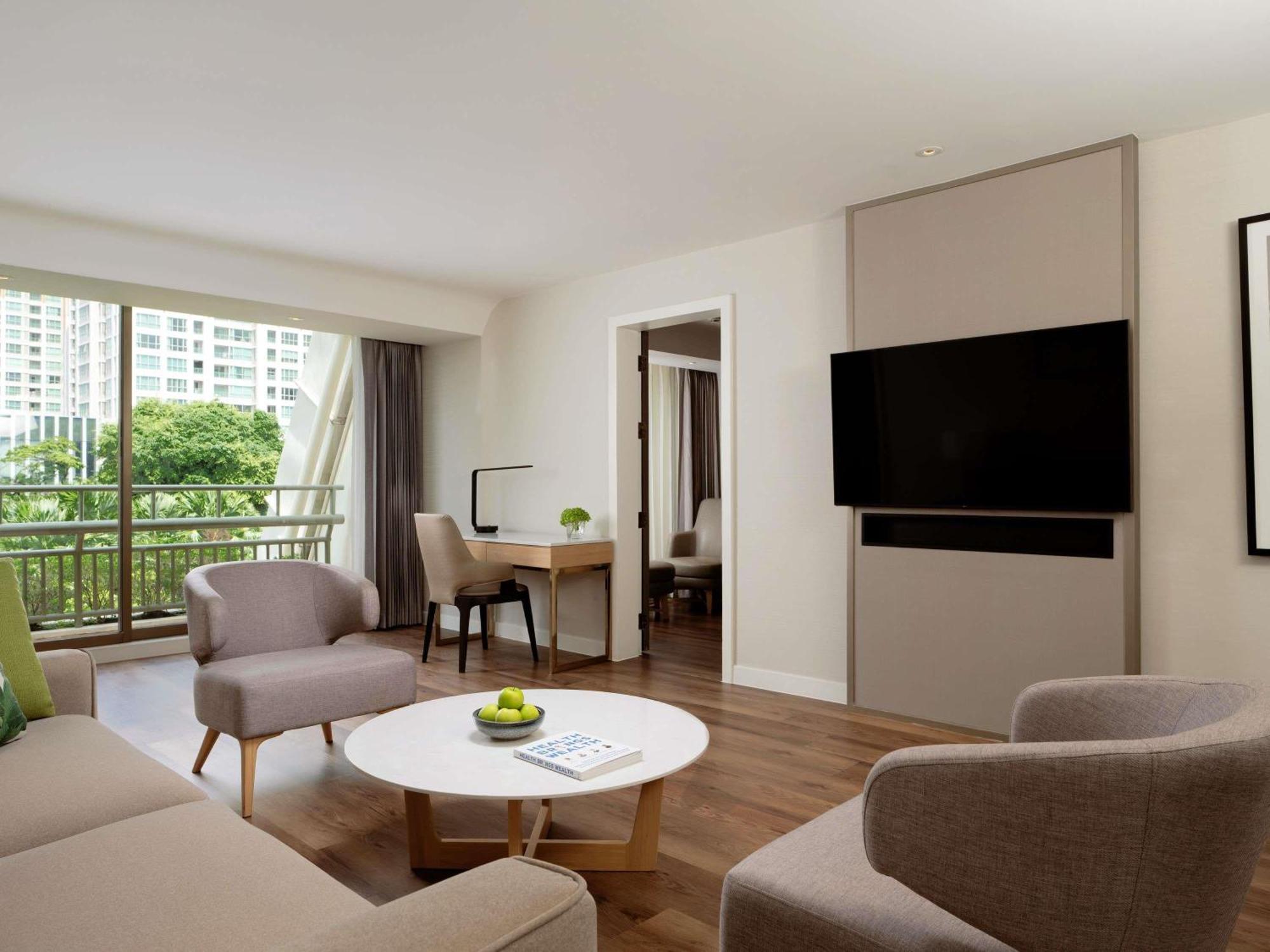 One-Bedroom Family Suite One King Bed Sofa Bed or Bunk Beds